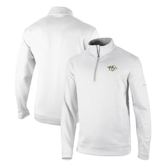 Nashville Predators Columbia Omni-Wick Wickhams Hills Half-Zip Pullover Top - White | US 200629242
