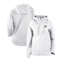 Anaheim Ducks Columbia Women's Omni-Wick Pack It Up Full-Zip Jacket - White | US 200629390