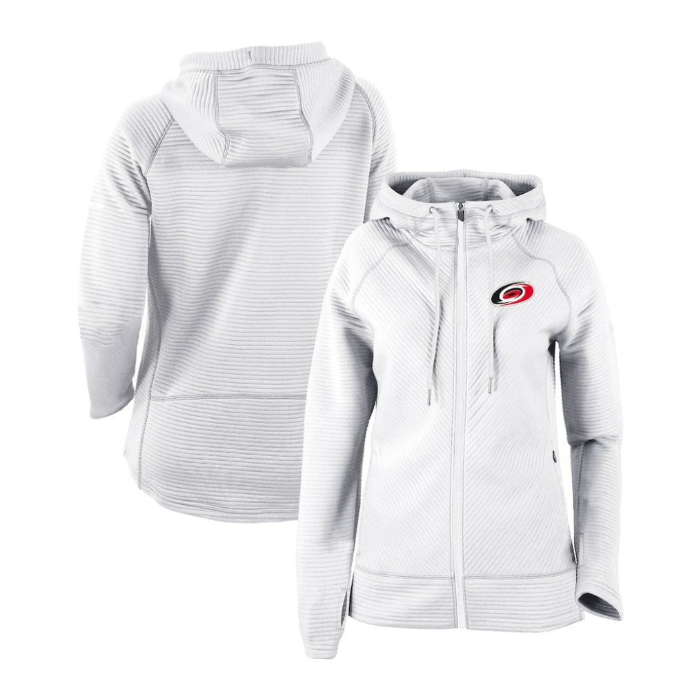 Carolina Hurricanes Columbia Women's Omni-Wick Pack It Up Full-Zip Jacket - White | US 200629394