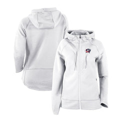 Columbus Blue Jackets Columbia Women's Omni-Wick Pack It Up Full-Zip Jacket - White | US 200629397
