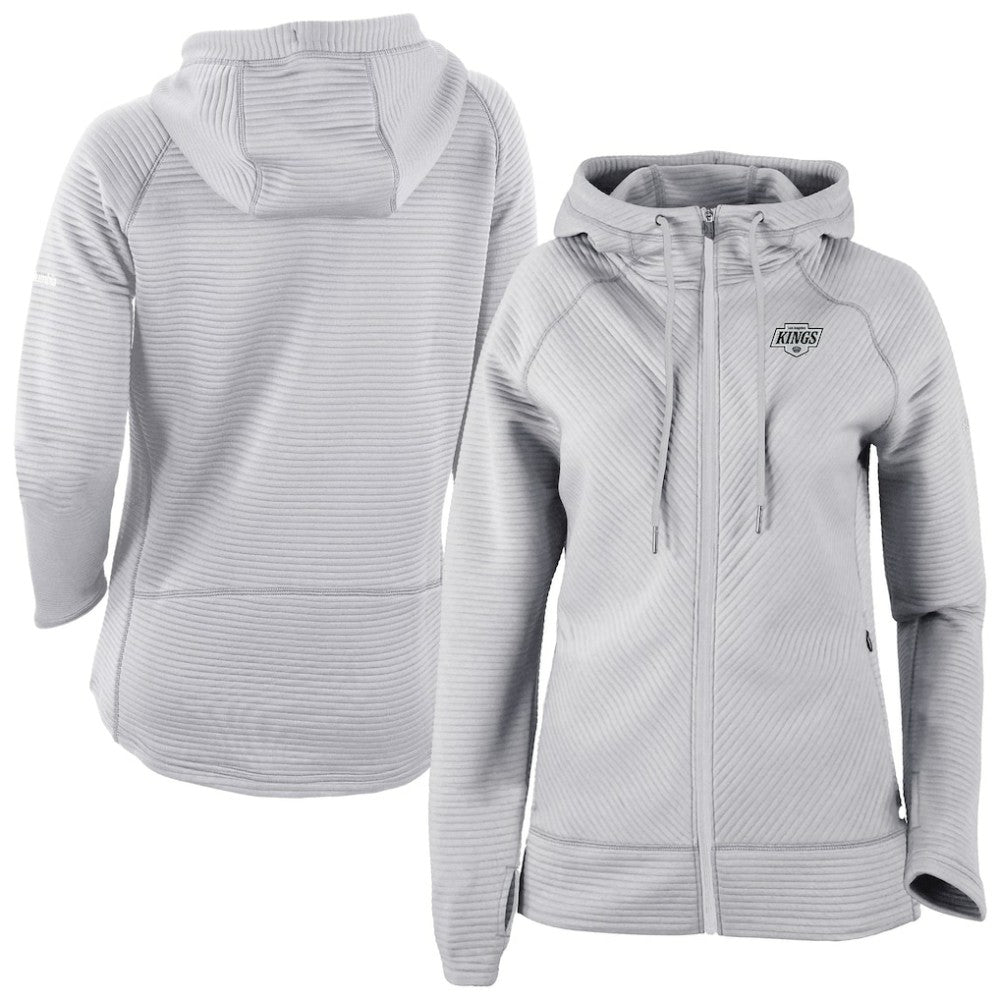 Los Angeles Kings Columbia Women's Omni-Wick Pack It Up Full-Zip Jacket - Gray | US 200629401