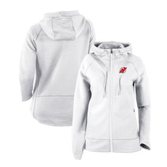 New Jersey Devils Columbia Women's Omni-Wick Pack It Up Full-Zip Jacket - White | US 200629404