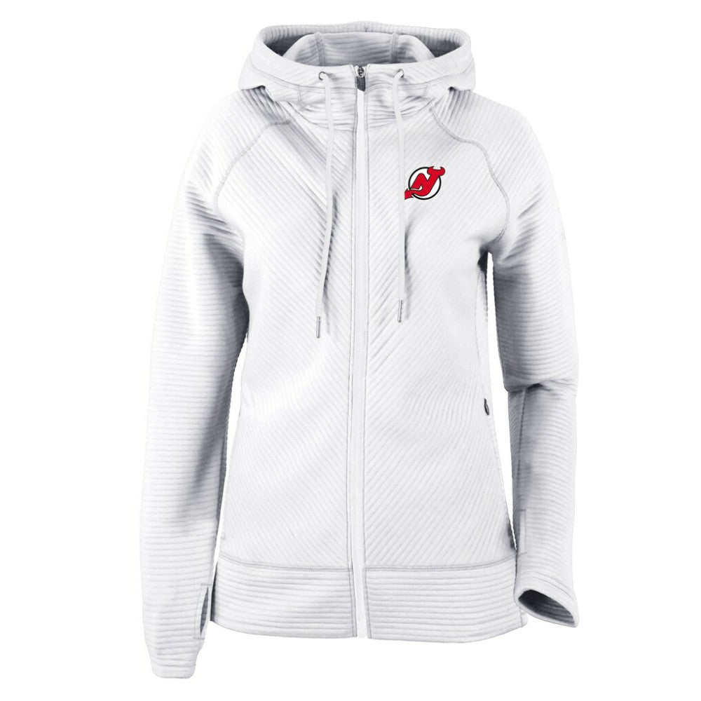 New Jersey Devils Columbia Women's Omni-Wick Pack It Up Full-Zip Jacket - White | US 200629404
