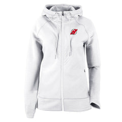New Jersey Devils Columbia Women's Omni-Wick Pack It Up Full-Zip Jacket - White | US 200629404