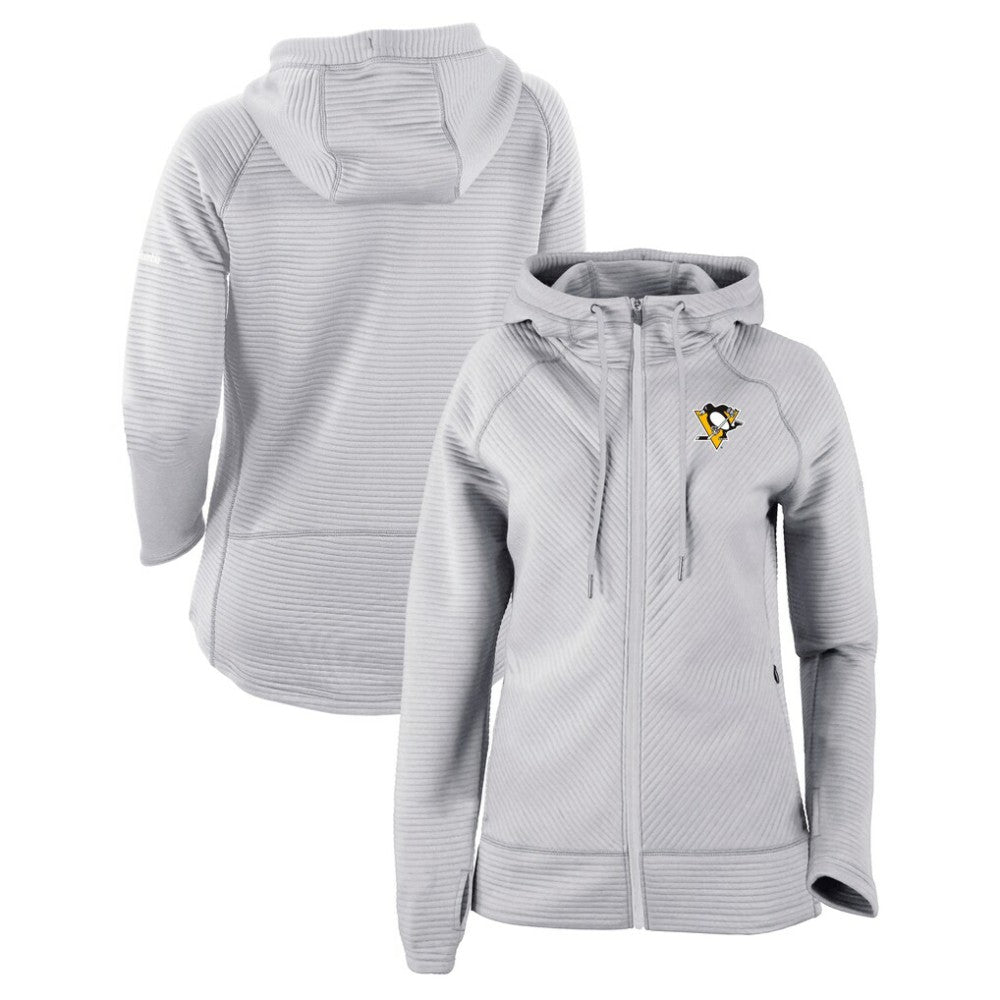 Pittsburgh Penguins Columbia Women's Omni-Wick Pack It Up Full-Zip Jacket - Gray | US 200629408