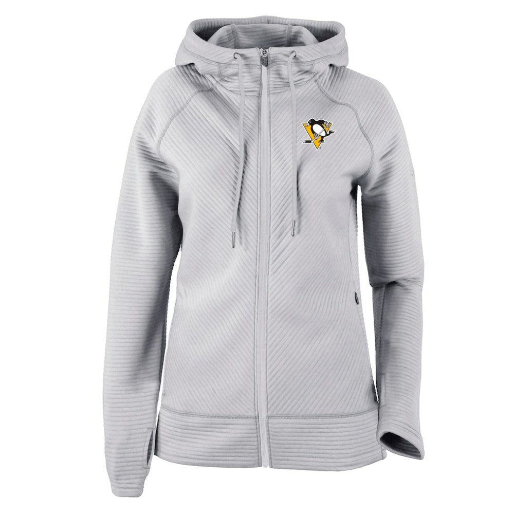 Pittsburgh Penguins Columbia Women's Omni-Wick Pack It Up Full-Zip Jacket - Gray | US 200629408