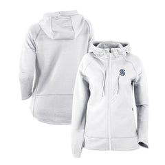 Seattle Kraken Columbia Women's Omni-Wick Pack It Up Full-Zip Jacket - White | US 200629410