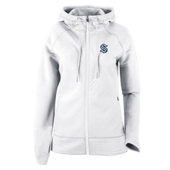 Seattle Kraken Columbia Women's Omni-Wick Pack It Up Full-Zip Jacket - White | US 200629410