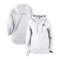 Tampa Bay Lightning Columbia Women's Omni-Wick Pack It Up Full-Zip Jacket - White | US 200629412