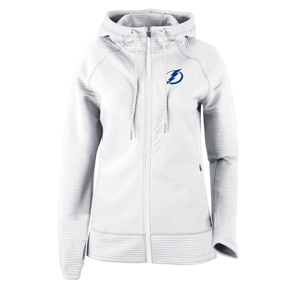 Tampa Bay Lightning Columbia Women's Omni-Wick Pack It Up Full-Zip Jacket - White | US 200629412