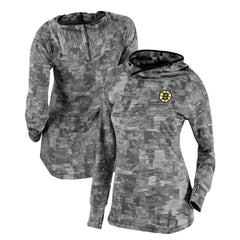 Boston Bruins Columbia Women's Omni-Wick Sunday Ball Pullover Hoodie - Black | US 200629417