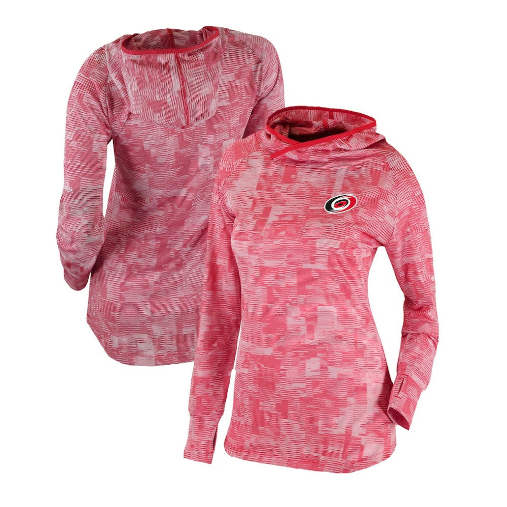 Carolina Hurricanes Columbia Women's Omni-Wick Sunday Ball Pullover Hoodie - Red | US 200629419