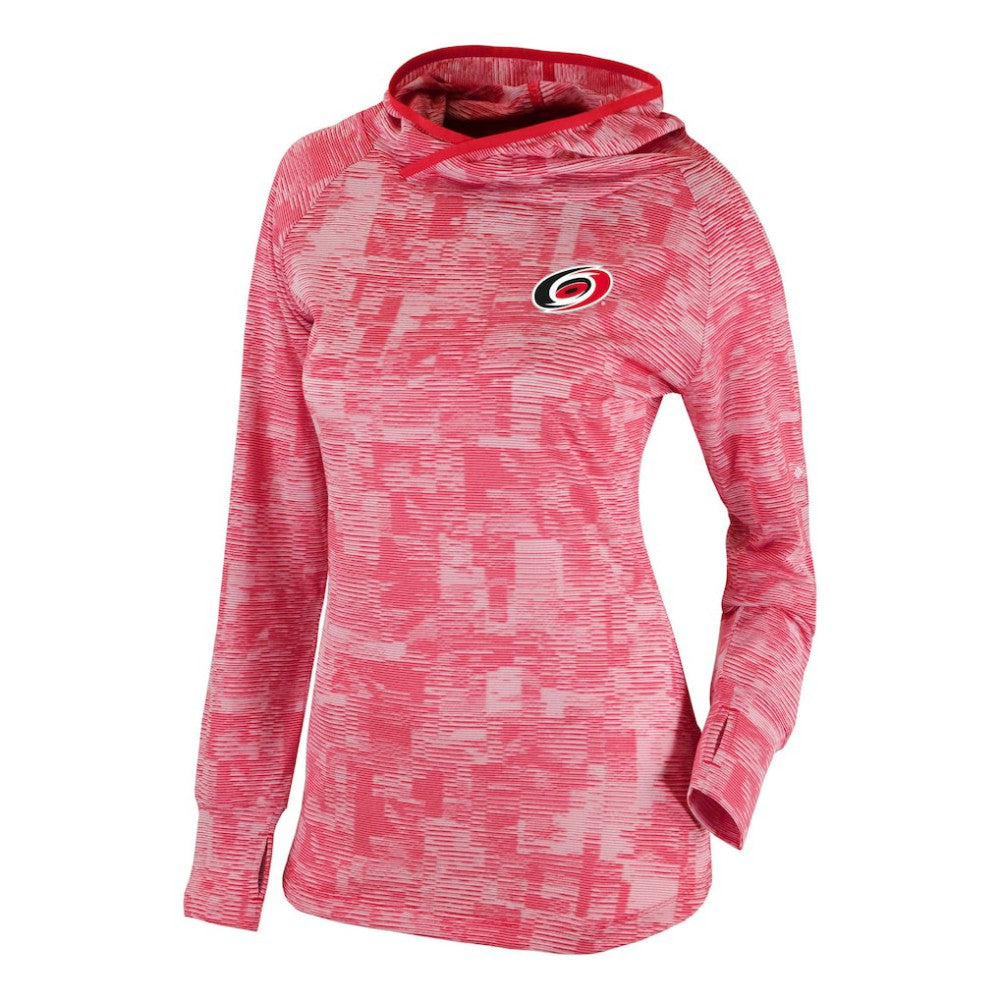 Carolina Hurricanes Columbia Women's Omni-Wick Sunday Ball Pullover Hoodie - Red | US 200629419