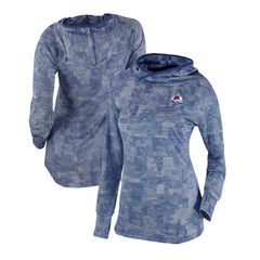 Colorado Avalanche Columbia Women's Omni-Wick Sunday Ball Pullover Hoodie - Navy | US 200629421