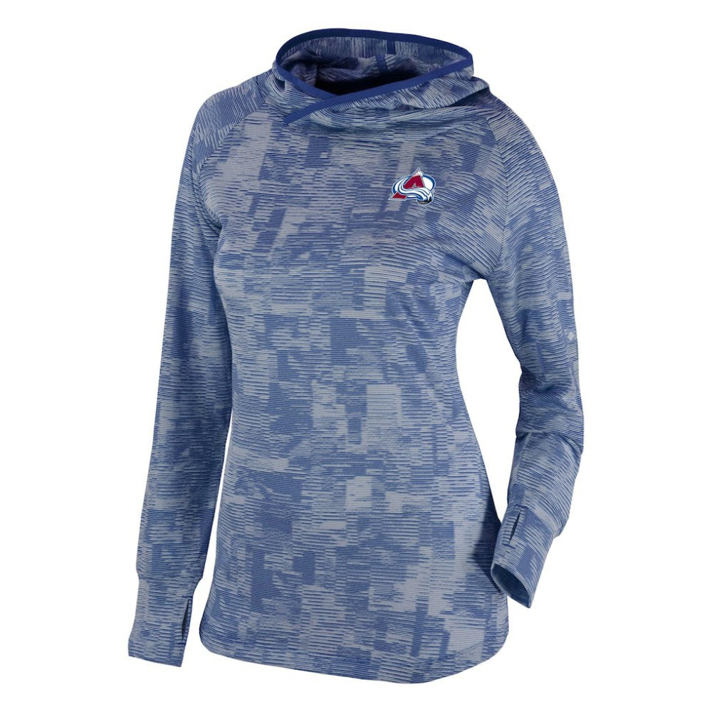 Colorado Avalanche Columbia Women's Omni-Wick Sunday Ball Pullover Hoodie - Navy | US 200629421