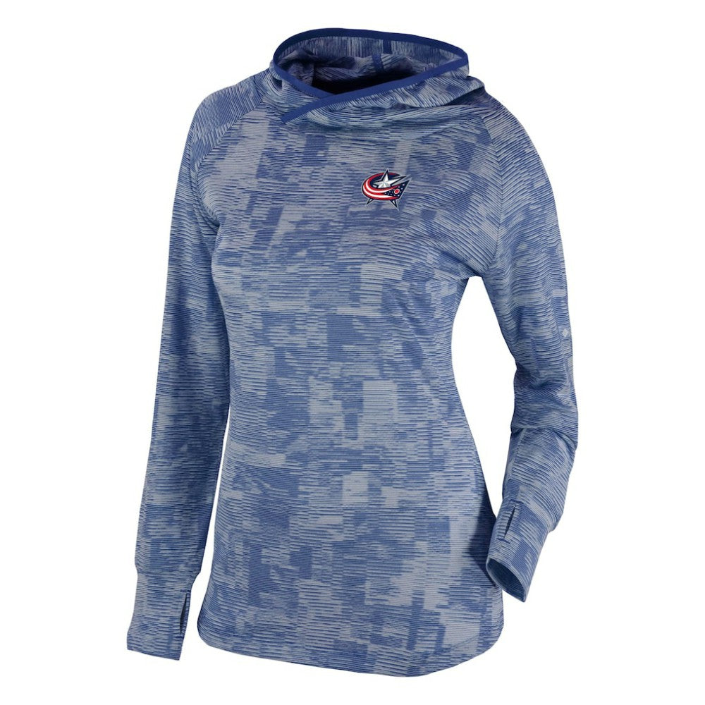Columbus Blue Jackets Columbia Women's Omni-Wick Sunday Ball Pullover Hoodie - Navy | US 200629422