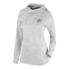 Dallas Stars Columbia Women's Omni-Wick Sunday Ball Pullover Hoodie - White | US 200629423