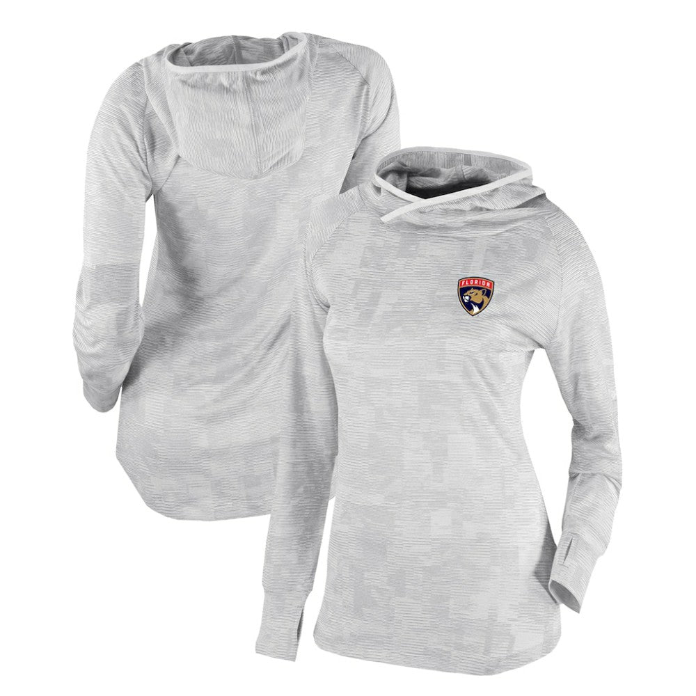 Florida Panthers Columbia Women's Omni-Wick Sunday Ball Pullover Hoodie - White | US 200629425