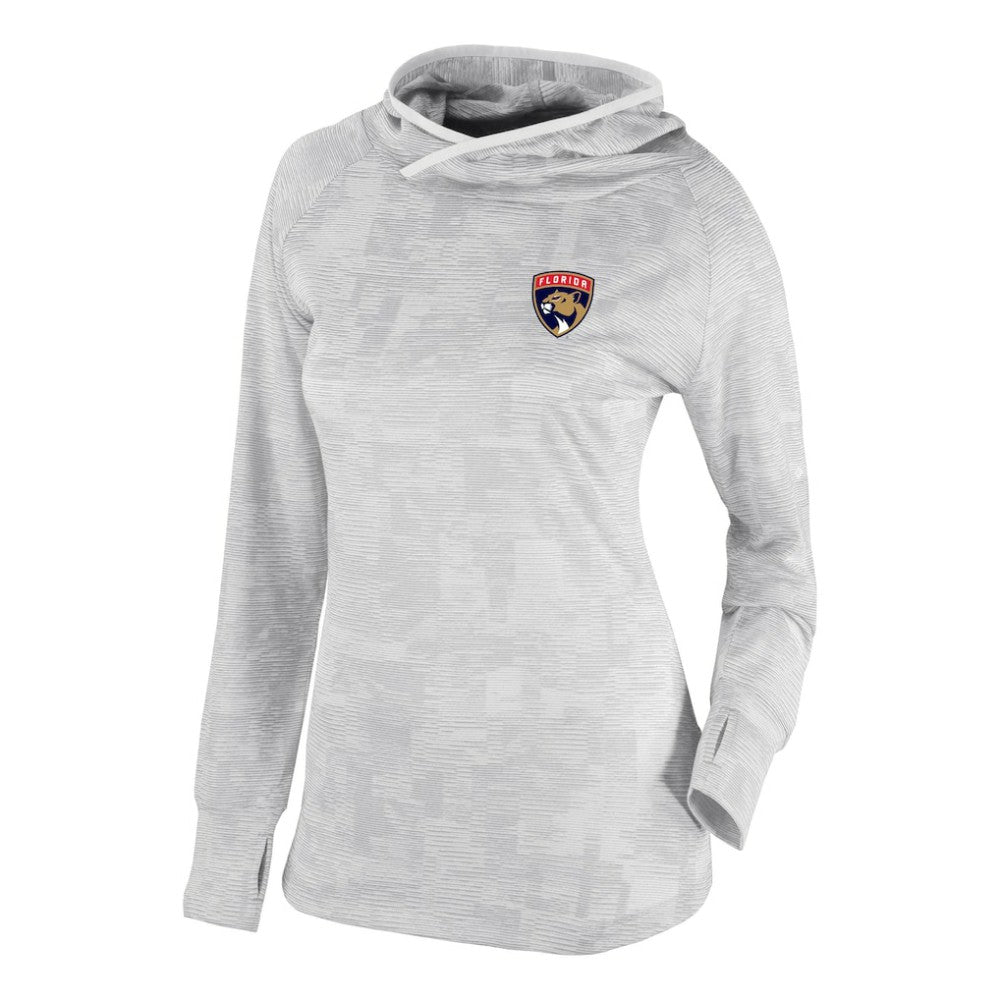 Florida Panthers Columbia Women's Omni-Wick Sunday Ball Pullover Hoodie - White | US 200629425