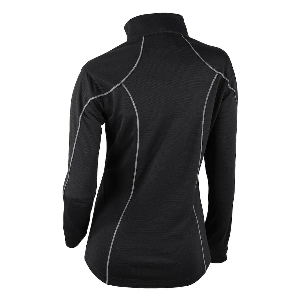 Anaheim Ducks Columbia Women's Omni-Wick Shotgun 2.0 Quarter-Zip Pullover Top - Black | US 200629430