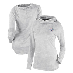 Washington Capitals Columbia Women's Omni-Wick Sunday Ball Pullover Hoodie - White | US 200629440