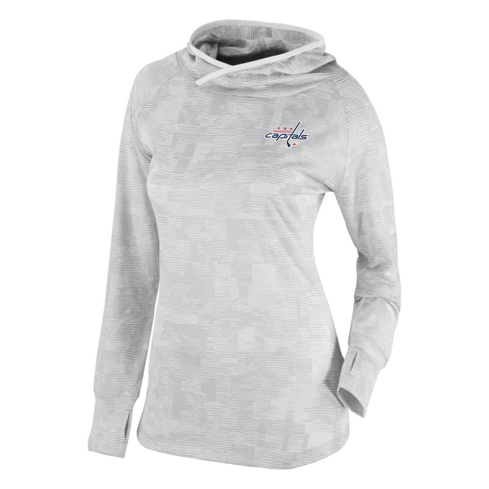 Washington Capitals Columbia Women's Omni-Wick Sunday Ball Pullover Hoodie - White | US 200629440