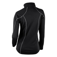 Chicago Blackhawks Columbia Women's Omni-Wick Shotgun 2.0 Quarter-Zip Pullover Top - Black | US 200629445