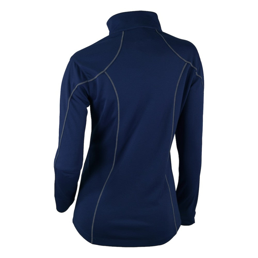 Colorado Avalanche Columbia Women's Omni-Wick Shotgun 2.0 Quarter-Zip Pullover Top - Navy | US 200629446