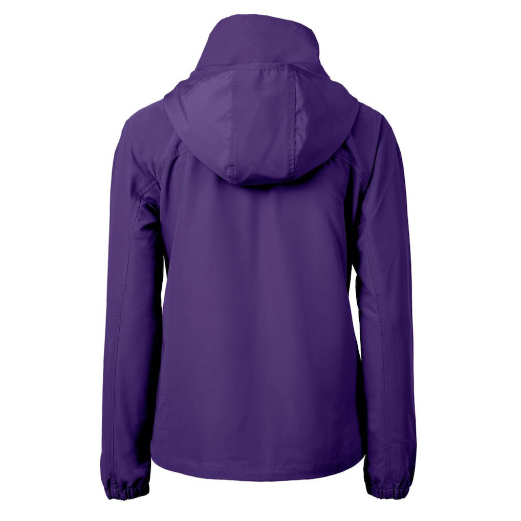 Baltimore Ravens Cutter & Buck Women's Charter Eco Recycled Full-Zip Jacket - Purple Jackets