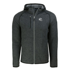 Indianapolis Colts Cutter & Buck Helmet Mainsail Sweater-Knit Full-Zip Hoodie - Heather Charcoal Hoodies