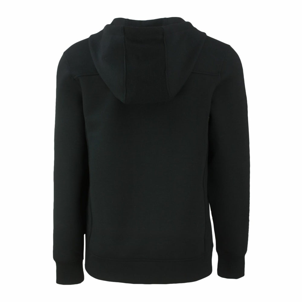 Green Bay Packers Cutter & Buck Helmet Roam Eco Half-Zip Recycled Pullover Hoodie - Black Hoodies
