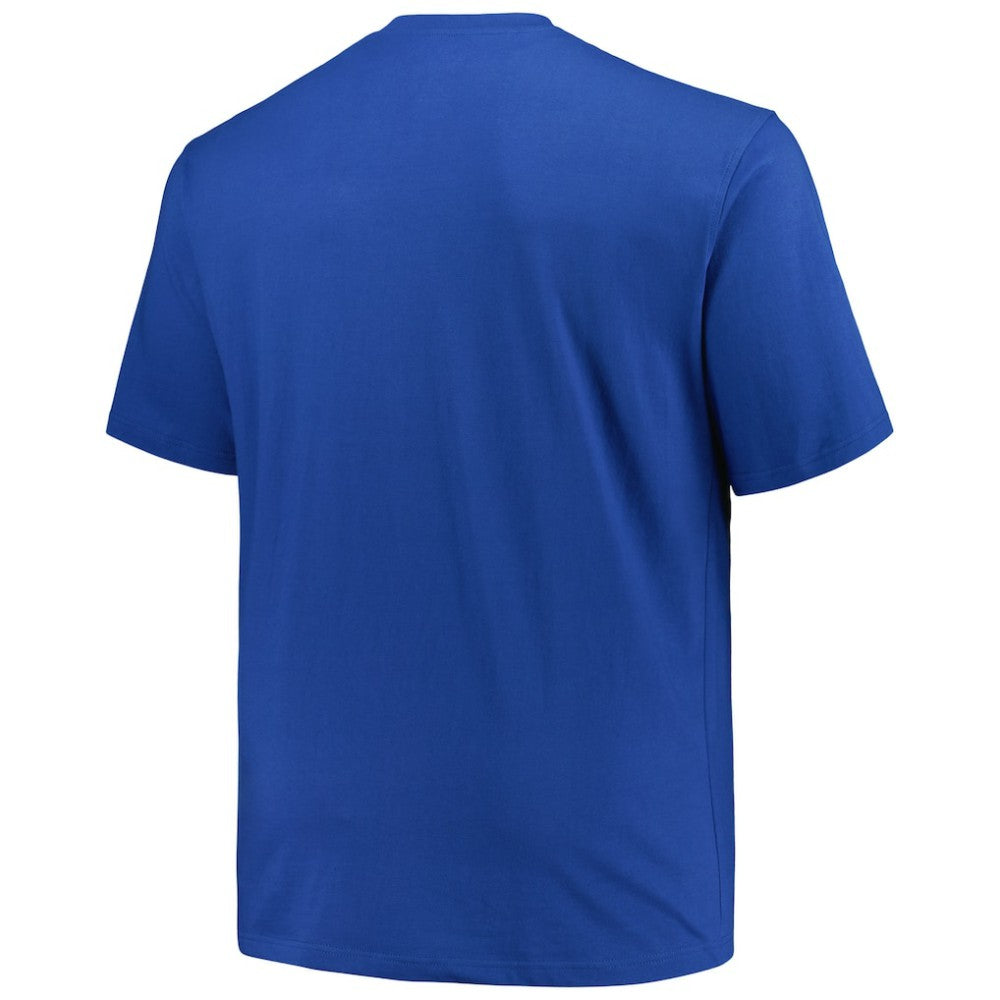 Chicago Cubs Profile Big & Tall Heart & Soul T-Shirt - Royal T-shirts