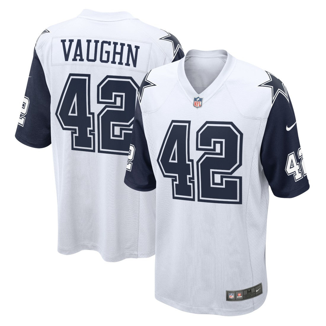Deuce Vaughn Dallas Cowboys Alternate Game Team Jersey - White Jerseys