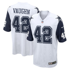 Deuce Vaughn Dallas Cowboys Alternate Game Team Jersey - White Jerseys