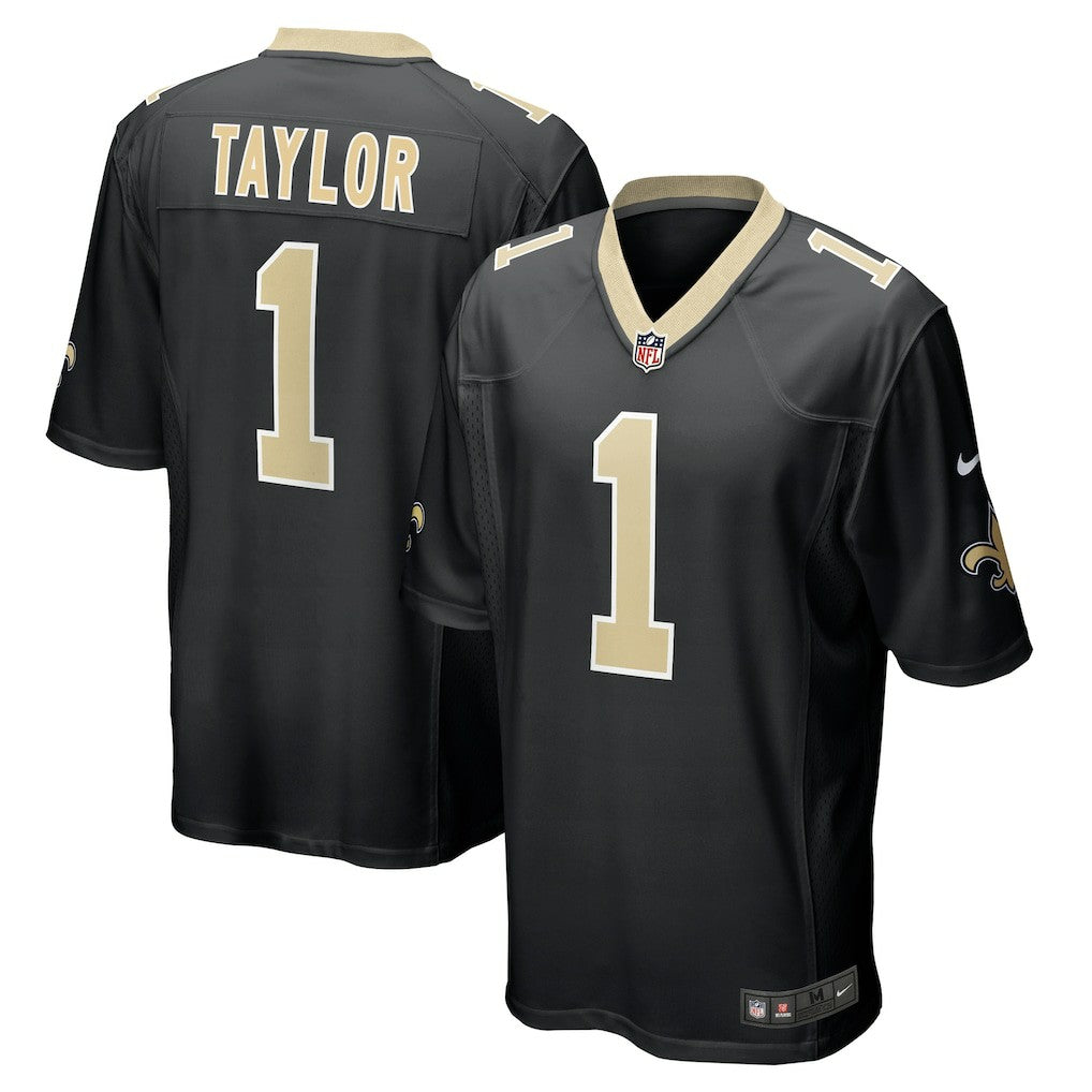 Alontae Taylor New Orleans Saints Team Game Jersey - Black Jerseys