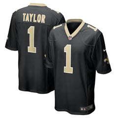 Alontae Taylor New Orleans Saints Team Game Jersey - Black Jerseys