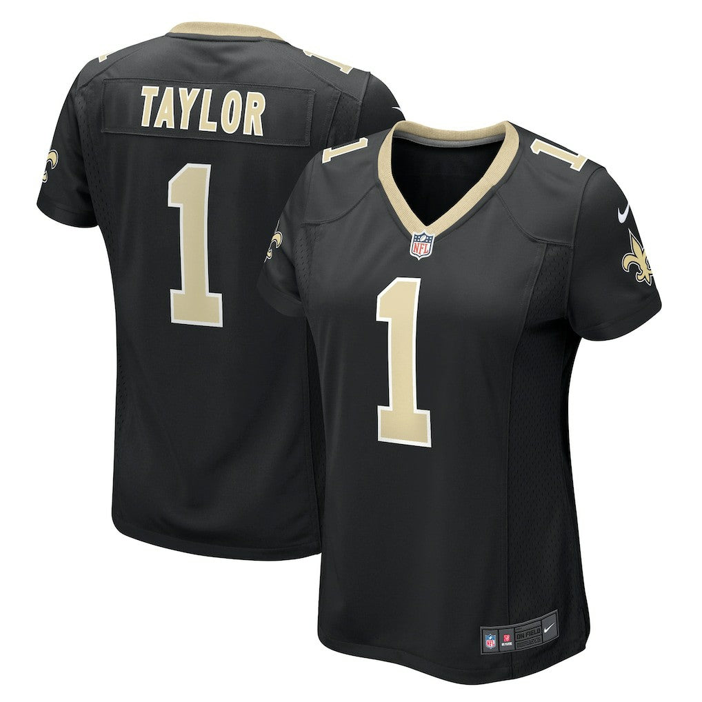 Alontae Taylor New Orleans Saints Women's Team Game Jersey - Black Jerseys
