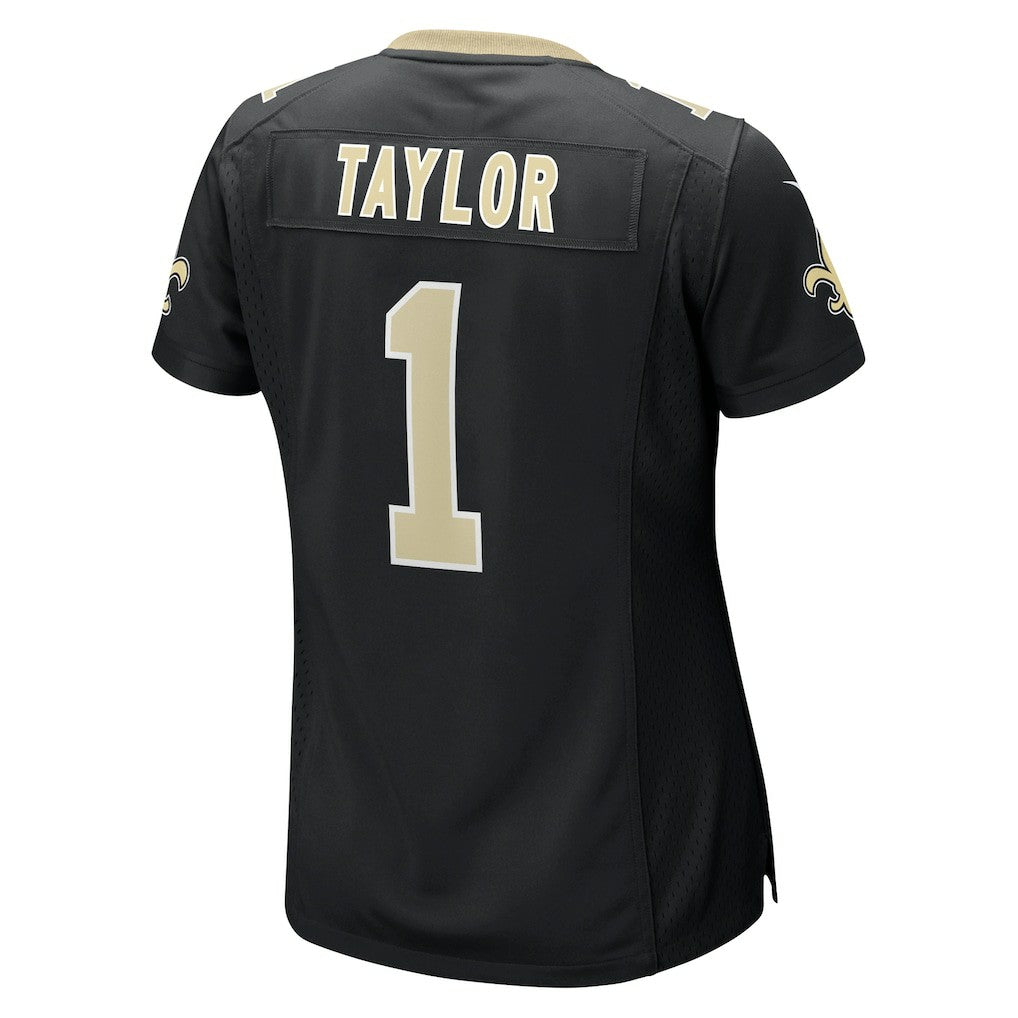 Alontae Taylor New Orleans Saints Women's Team Game Jersey - Black Jerseys