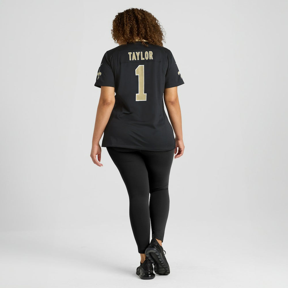 Alontae Taylor New Orleans Saints Women's Team Game Jersey - Black Jerseys