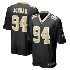 Cameron Jordan New Orleans Saints Team Game Jersey - Black Jerseys