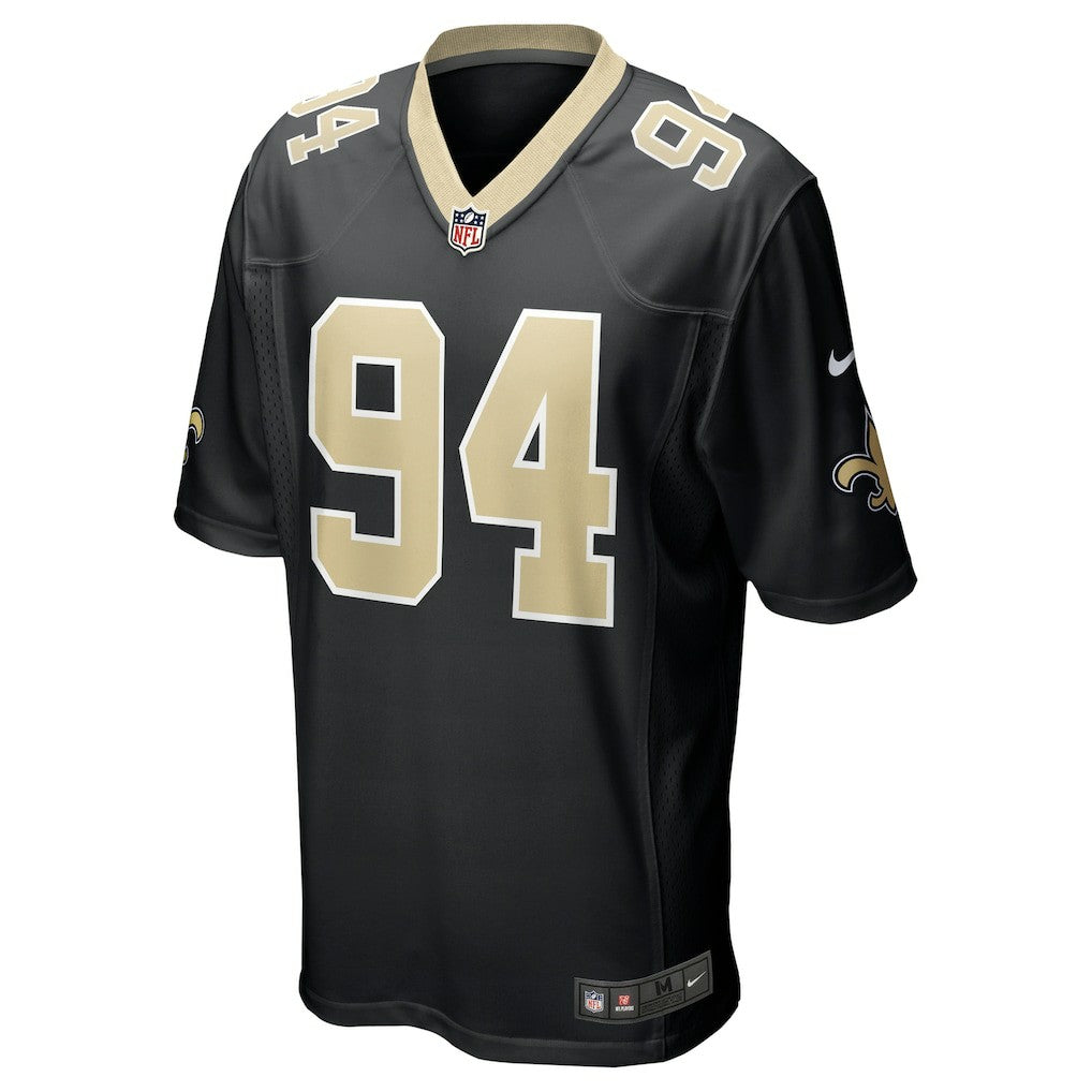 Cameron Jordan New Orleans Saints Team Game Jersey - Black Jerseys
