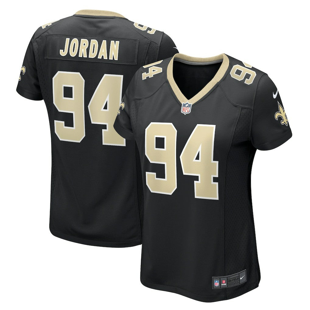 Cameron Jordan New Orleans Saints Women's Team Game Jersey - Black Jerseys