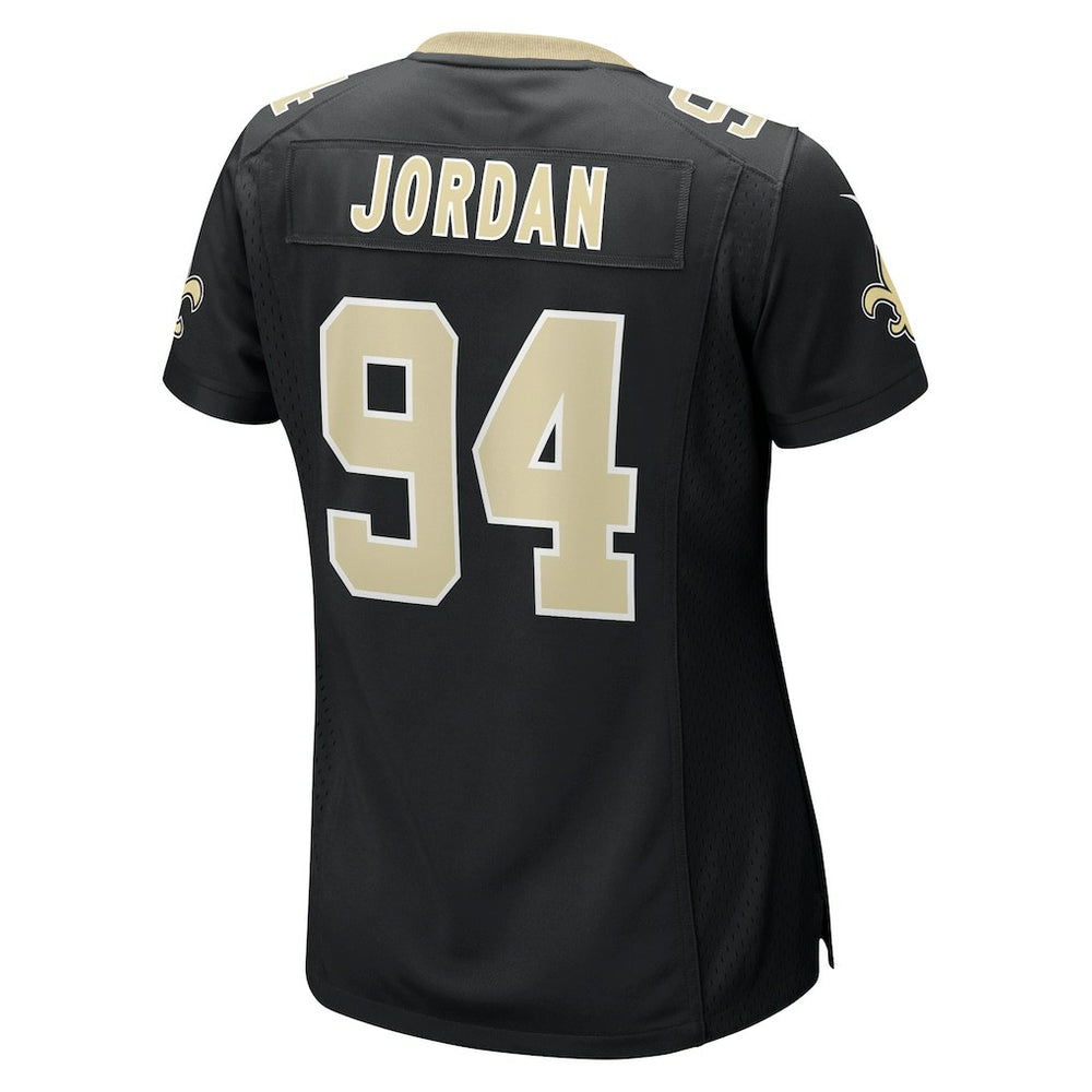 Cameron Jordan New Orleans Saints Women's Team Game Jersey - Black Jerseys