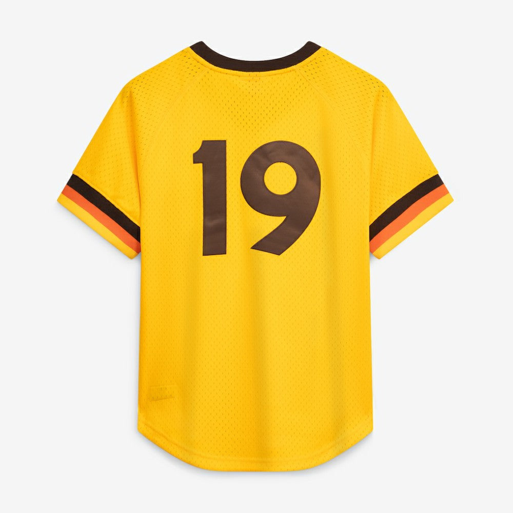 Tony Gwynn San Diego Padres Mitchell & Ness Authentic Batting Practice Jersey - Gold Jerseys