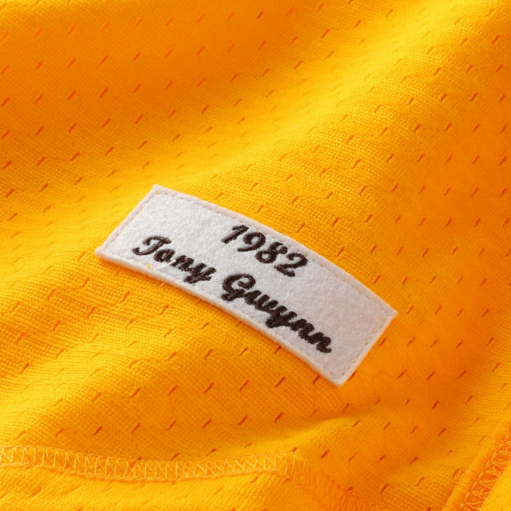 Tony Gwynn San Diego Padres Mitchell & Ness Authentic Batting Practice Jersey - Gold Jerseys