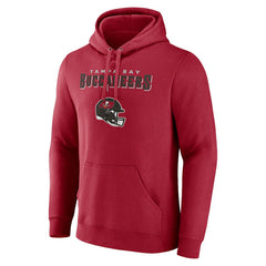 Baker Mayfield Tampa Bay Buccaneers Team Wordmark Player Name & Number Pullover Hoodie - Red Hoodies