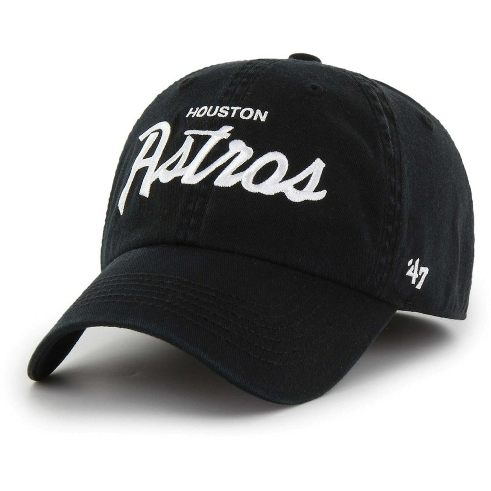 Houston Astros '47 Crosstown Classic Franchise Fitted Hat - Black Hats
