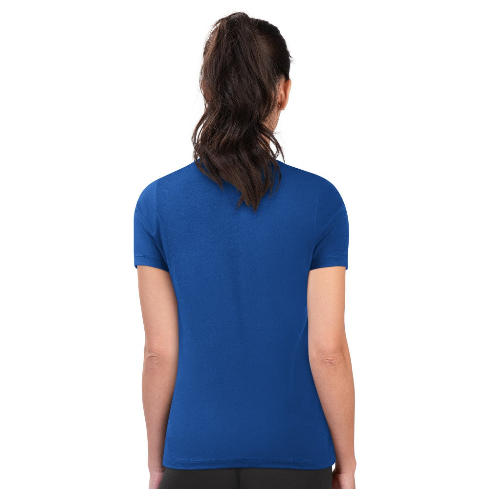 Kansas City Royals G-III 4Her by Carl Banks Women's Super-Slim Fit Lightweight City Graphic T-Shirt - Royal T-shirts