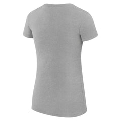 Pittsburgh Pirates G-III 4Her by Carl Banks Women's Super-Slim Fit Lightweight City Graphic T-Shirt - Heather Gray T-shirts