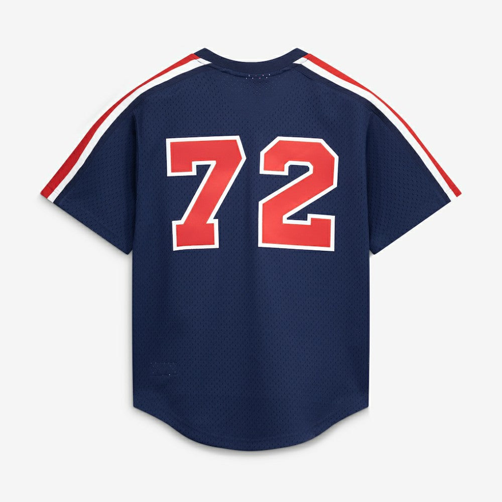 Carlton Fisk Chicago White Sox Mitchell & Ness Authentic Batting Practice Jersey - Navy Jerseys